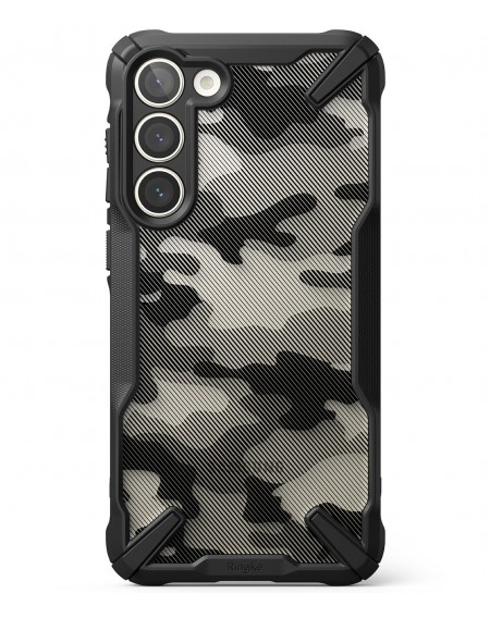 Ringke Fusion X Design case for Samsung Galaxy S23+ camouflage black