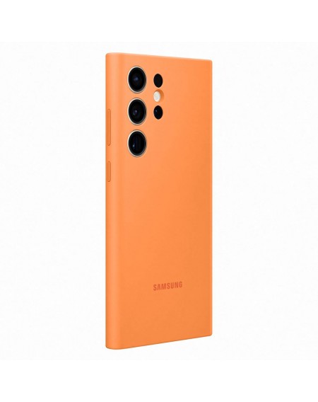 Samsung Silicone Cover for Samsung Galaxy S23 Ultra Silicone Case orange (EF-PS918TOEGWW)