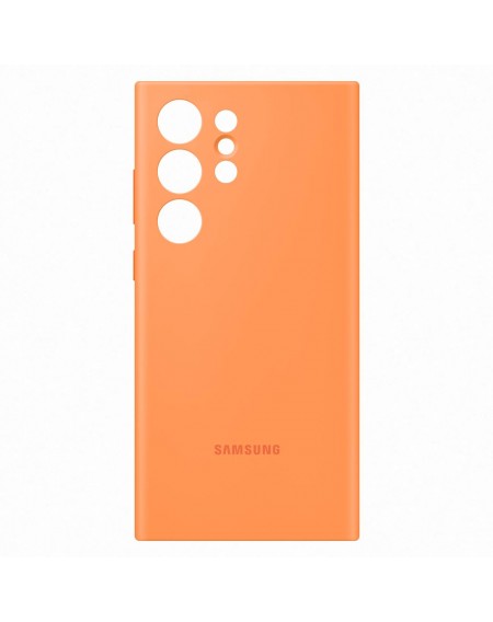 Samsung Silicone Cover for Samsung Galaxy S23 Ultra Silicone Case orange (EF-PS918TOEGWW)