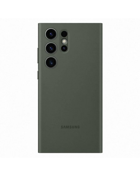 Samsung Smart View Wallet Case for Samsung Galaxy S23 Ultra Case with Smart Flip Window Card Wallet khaki (EF-ZS918CGEGWW)