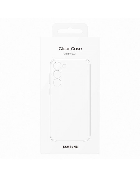 Samsung Clear Cover case for Samsung Galaxy S23+ gel cover transparent (EF-QS916CTEGWW)