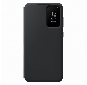 Samsung Smart View Wallet Case for Samsung Galaxy S23+ cover with smart flip window card wallet black (EF-ZS916CBEGWW)