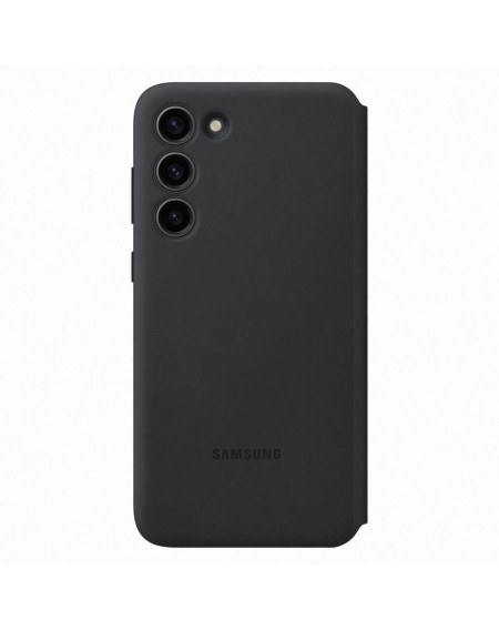 Samsung Smart View Wallet Case for Samsung Galaxy S23+ cover with smart flip window card wallet black (EF-ZS916CBEGWW)