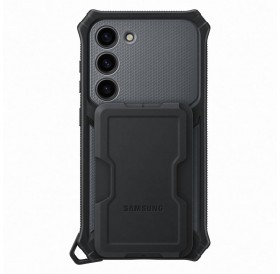 Samsung Rugged Gadget Case for Samsung Galaxy S23 Rugged Cover Ring Holder Stand gray (EF-RS911CBEGWW)