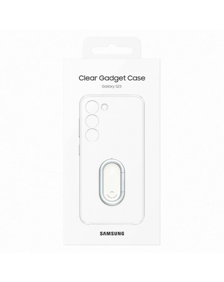 Samsung Clear Gadget Case case devide cover ring holder stand transparent (EF-XS911CTEGWW)
