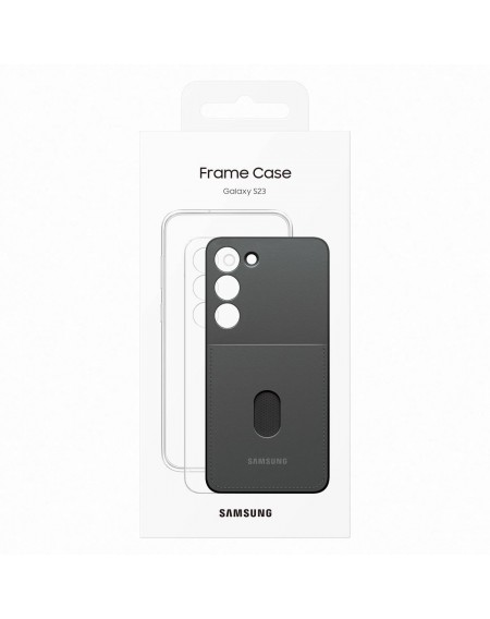 Samsung Frame Cover case for Samsung Galaxy S23 case with interchangeable backs black (EF-MS911CBEGWW)
