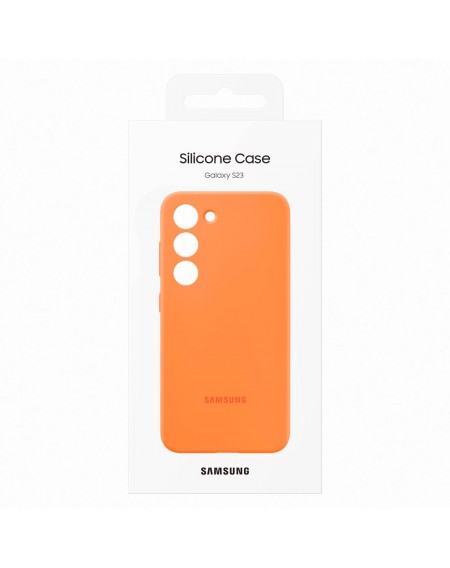 Samsung Silicone Cover for Samsung Galaxy S23 silicone cover orange (EF-PS911TOEGWW)