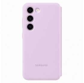 Samsung Smart View Wallet Case for Samsung Galaxy S23 Cover with Smart Flip Window Card Wallet Lilac (EF-ZS911CVEGWW)