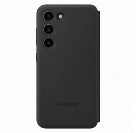 Samsung Smart View Wallet Case for Samsung Galaxy S23 cover with smart flip window card wallet black (EF-ZS911CBEGWW)