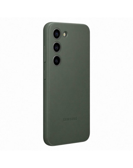Samsung Leather Cover case for Samsung Galaxy S23 case made of natural leather green (EF-VS911LGEGWW)