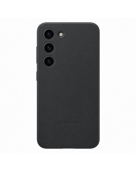 Samsung Leather Cover case for Samsung Galaxy S23 case made of genuine leather black (EF-VS911LBEGWW)