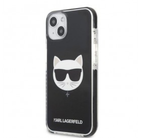Karl Lagerfeld KLHCP13MTPECK iPhone 13 6.1&quot; hardcase black/black Choupette Head
