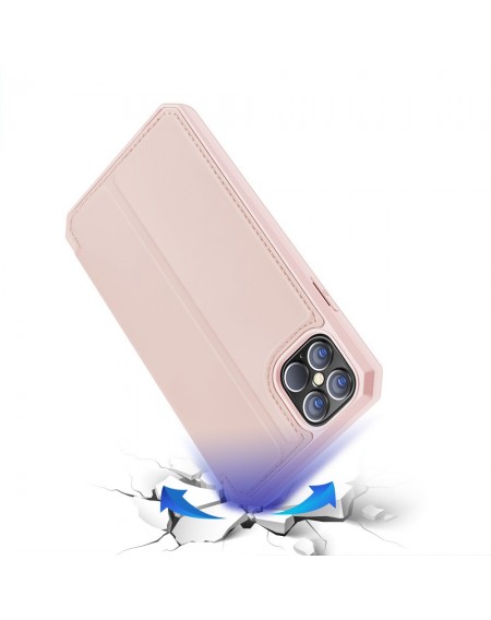 [RETURNED ITEM] DUX DUCIS Skin X Bookcase type case for iPhone 12 Pro Max pink