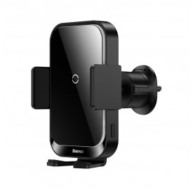 [RETURNED ITEM] Baseus Halo car phone holder with 15W induction charger for a sheet of paper black (SUDD000001)