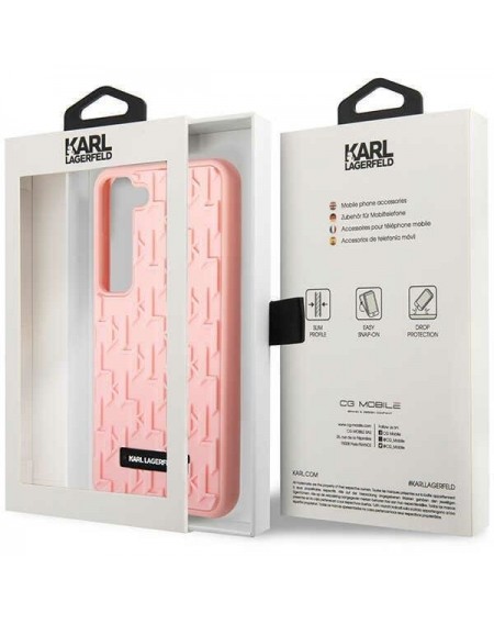 Karl Lagerfeld KLHCS23MRUPKLPP S23+ S916 hardcase pink/pink 3D Monogram