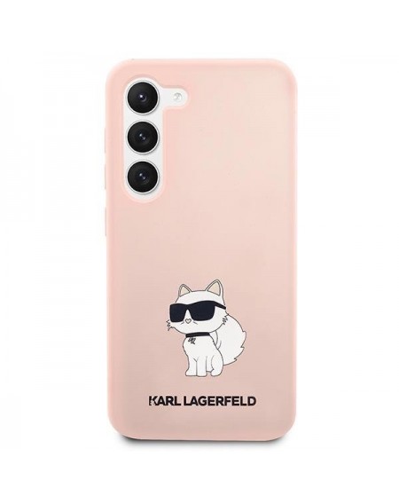 Karl Lagerfeld KLHCS23MSNCHBCP S23+ S916 hardcase pink/pink Silicone Choupette