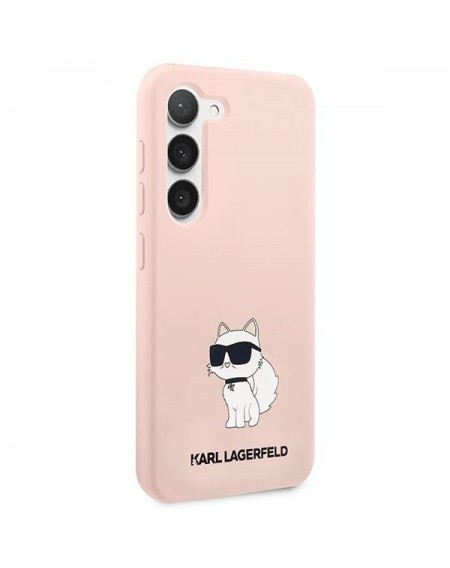 Karl Lagerfeld KLHCS23MSNCHBCP S23+ S916 hardcase pink/pink Silicone Choupette