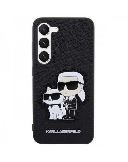 Karl Lagerfeld KLHCS23SSANKCPK S23 S911 hardcase black/black Saffiano Karl &amp; Choupette