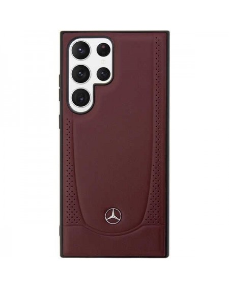 Mercedes MEHCS23LARMRE S23 Ultra S918 red/red hardcase Leather Urban Bengale