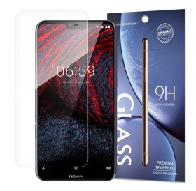 Tempered Glass 9H Screen Protector for Nokia 6.1 Plus / Nokia X6 2018 (packaging – envelope)