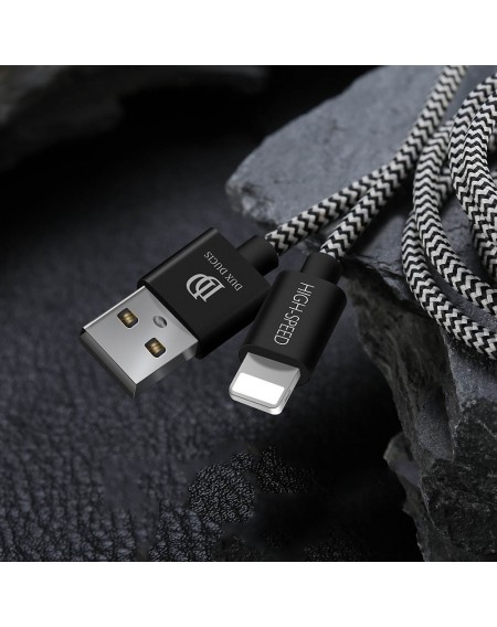 Dux Ducis K-ONE Series USB / Lightning Cable 2.1A 1M black