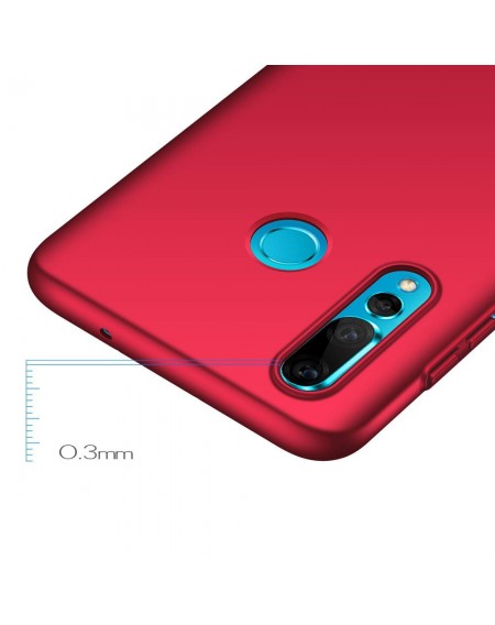 MSVII Simple Ultra-Thin Cover PC Case for Huawei P Smart Plus red