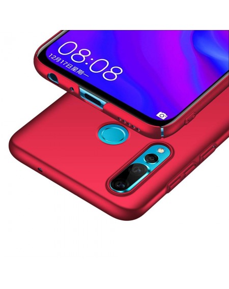MSVII Simple Ultra-Thin Cover PC Case for Huawei P Smart Plus red