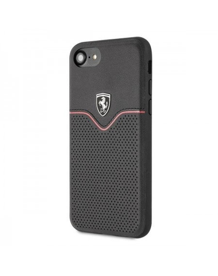 Ferrari Hardcase FEOVEHCI8BK iPhone 7/8 SE2020 / SE 2022 black / black Off Track Victory