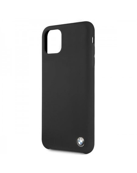 Etui hardcase BMW BMHCN65SILBK iPhone 11 Pro Max czarny/black Silicone