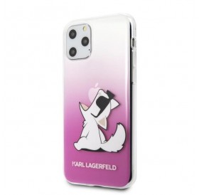 Karl Lagerfeld KLHCN58CFNRCPI iPhone 11 Pro hardcase różowy/pink Choupette Fun