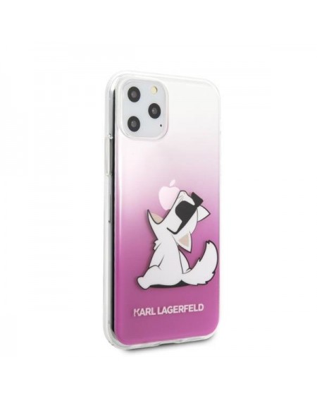 Karl Lagerfeld KLHCN65CFNRCPI iPhone 11 Pro Max hardcase różowy/pink Choupette Fun