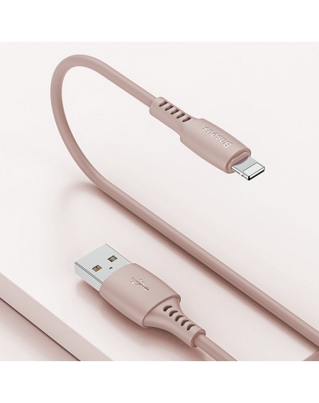 Baseus Colourful Cable USB / Lightning 2.4A 1.2m pink (CALDC-04)