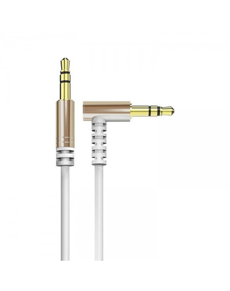 Dudao angled cable AUX mini jack 3.5mm cable 1m white (L11 white)