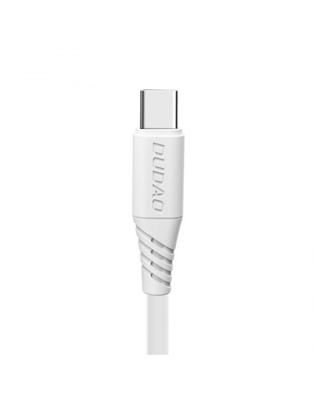 Dudao cable USB / USB Type C 5A cable 2m white (L2T 2m white)