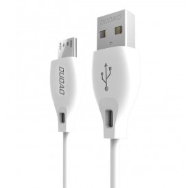 Dudao cable micro USB cable 2.4A 2m white (L4M 2m white)