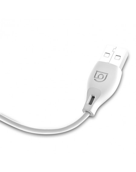Dudao cable micro USB cable 2.4A 2m white (L4M 2m white)