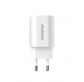 Dudao EU wall charger 2x USB 5V / 2.4A white (A2EU white)