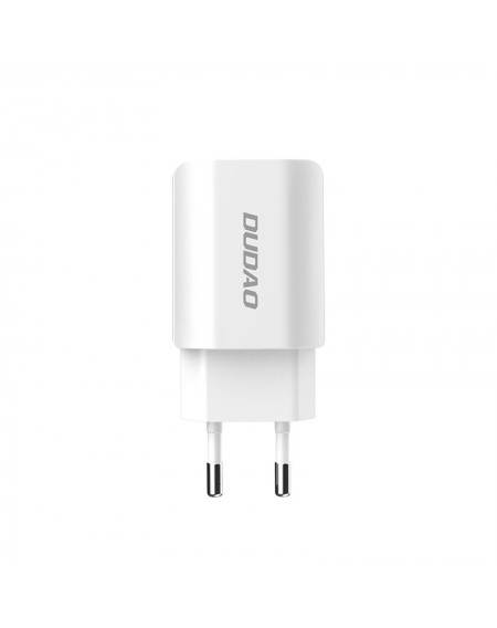 Dudao EU wall charger 2x USB 5V / 2.4A white (A2EU white)