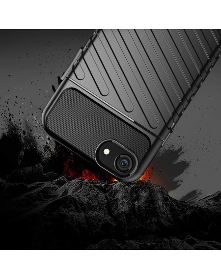 Thunder Case flexible armored cover for iPhone SE 2022 / SE 2020 / iPhone 8 / iPhone 7 black