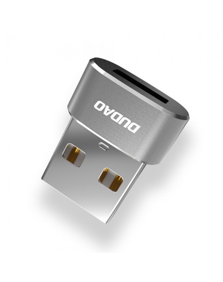 Dudao adapter USB Type-C to USB adapter black (L16AC black)