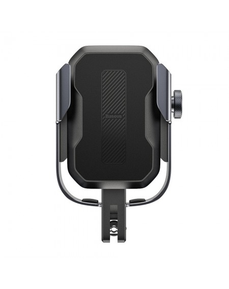 Baseus adjustable phone bike mount holder for handlebar and mirror black (SUKJA-01)