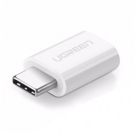 Ugreen adapter micro USB to USB Type C adapter white (30154)