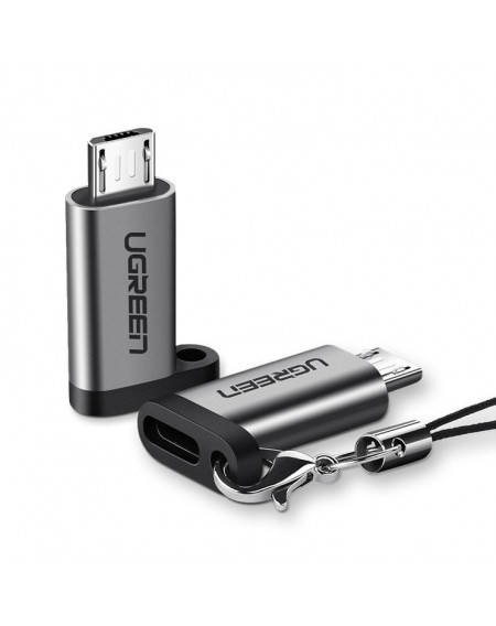 Ugreen adapter USB Type C to micro USB adapter gray (50590)