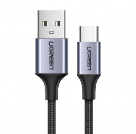 Ugreen cable USB - USB Type C Quick Charge 3.0 cable 3A 0.5m gray (60125)