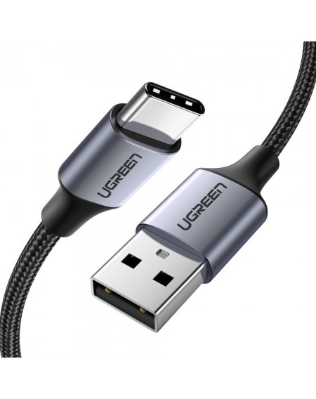 Ugreen cable USB - USB Type C Quick Charge 3.0 cable 3A 1m gray (60126)