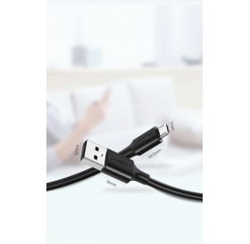 Ugreen cable USB - micro USB 2A 2m black cable (60138)