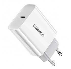 Ugreen USB charger Power Delivery 3.0 Quick Charge 4.0+ 20W 3A white (60450)