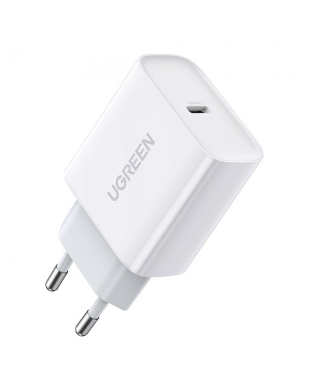 Ugreen USB charger Power Delivery 3.0 Quick Charge 4.0+ 20W 3A white (60450)