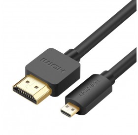 Ugreen cable HDMI - micro HDMI cable 19 pin 2.0v 4K 60Hz 30AWG 1.5m black (30102)
