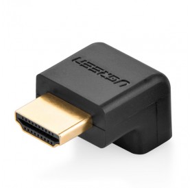 Ugreen adapter right angle connector HDMI bottom black (20109)